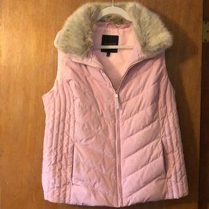 Talbots thin puffer vest